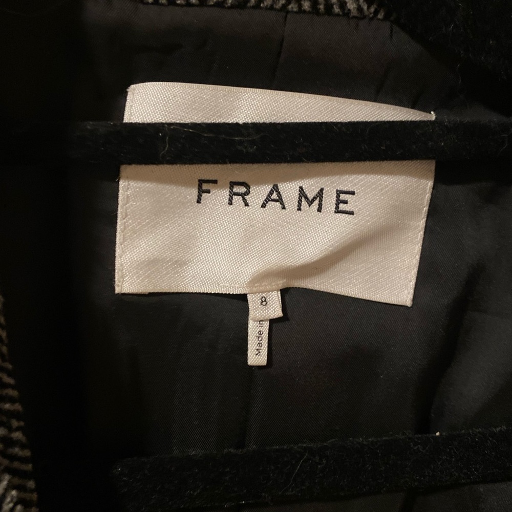 Frame Velour Blazer - Picture 3 of 4